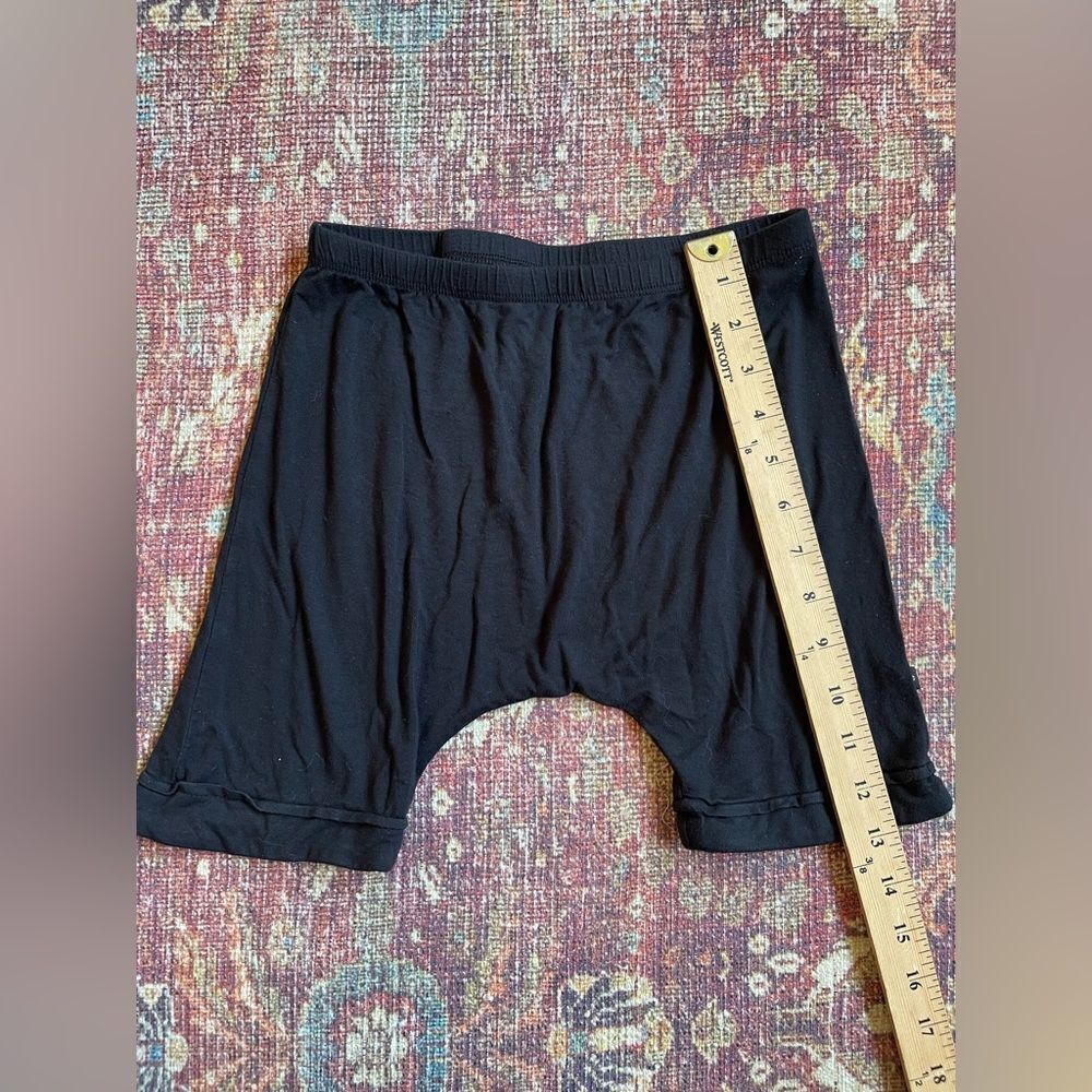 Kyte Baby 6T two pairs of Blue and Black Harem Shorts - Picture 9 of 11